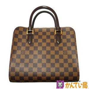 Louis Vuitton Tivoli PM Monogram Handbag Brown Zipper Charm Leather